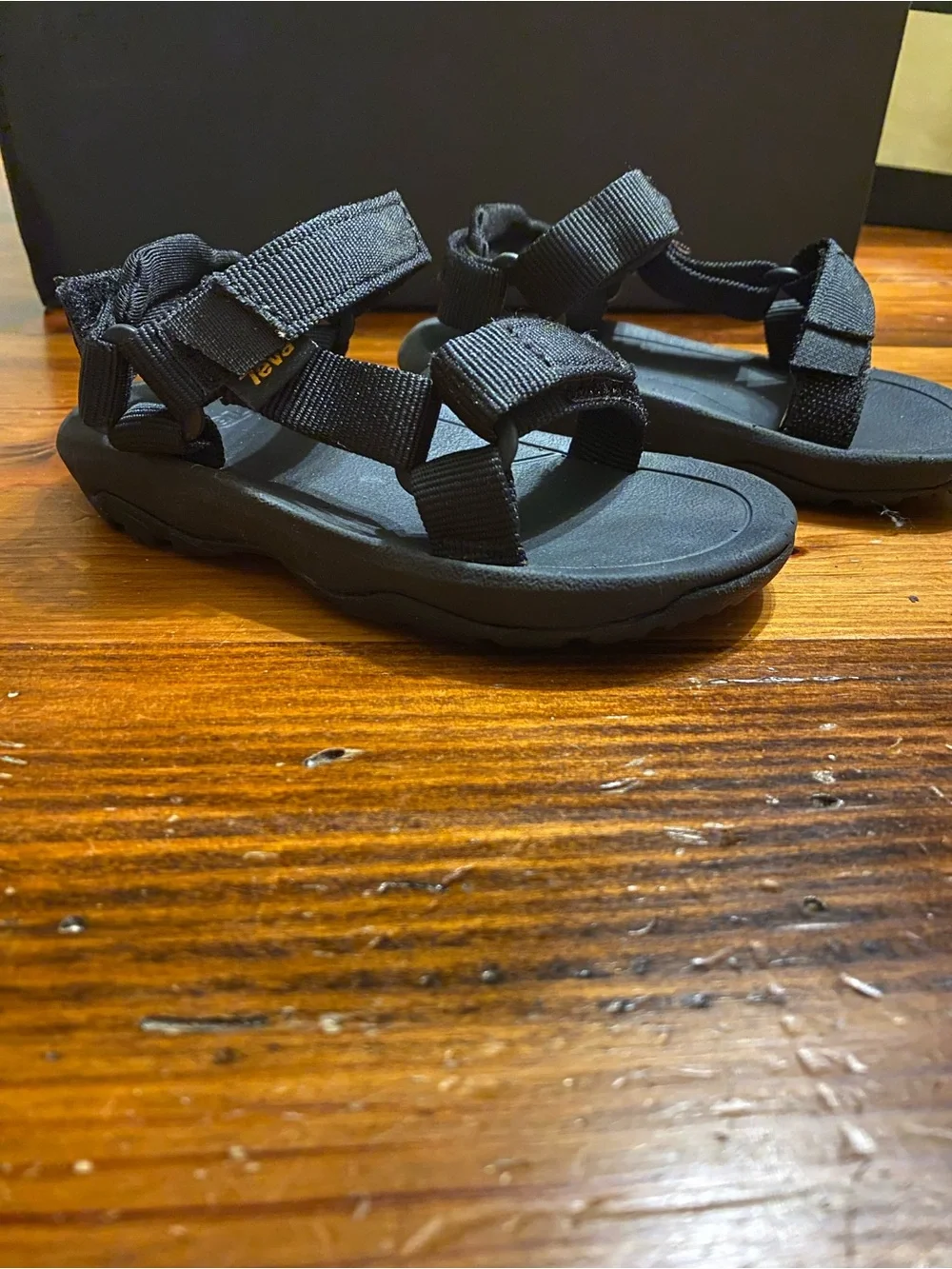 Teva Toddler Black Sandals